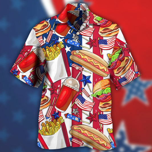 FoodIndependenceDayStarAmerica HawaiianShirt OwlOhh_2521_2
