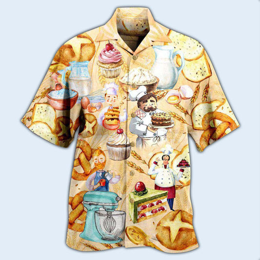 FoodLoveAtFirstBiteBakeryCool HawaiianShirt OwlOhh_3794_2