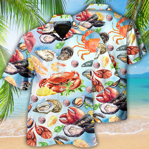 Food Seafood Basic Style Hawaiian Shirt