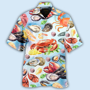 Food Seafood Basic Style Hawaiian Shirt