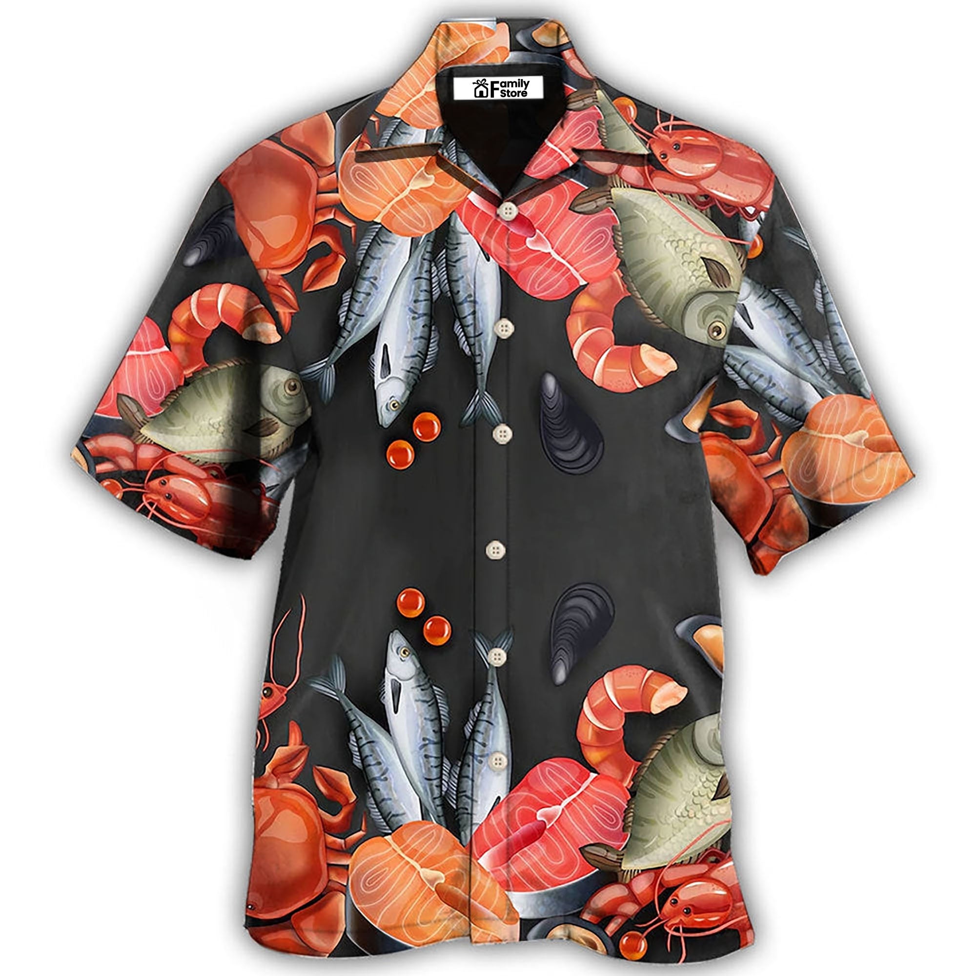 Food Seafood Lover Hawaiian Shirt