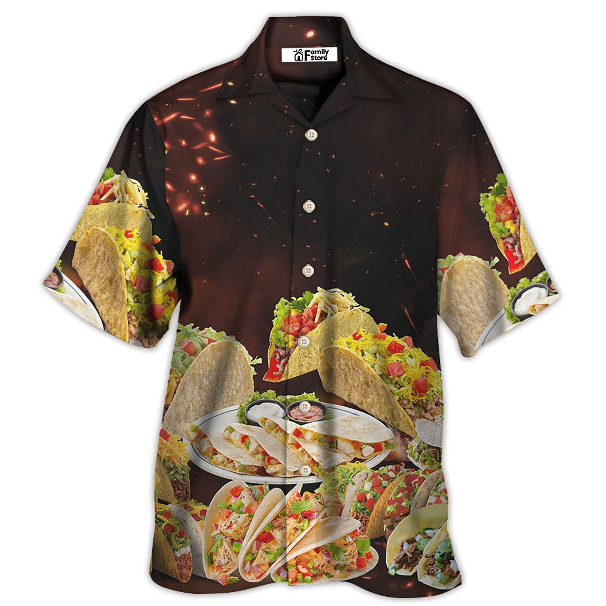 Food Tacos Fast Food Delicious Hawaiian Shirt