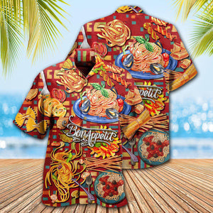 Food Tasting Daily Favorite Delicious Pasta Hawaiian Shirt