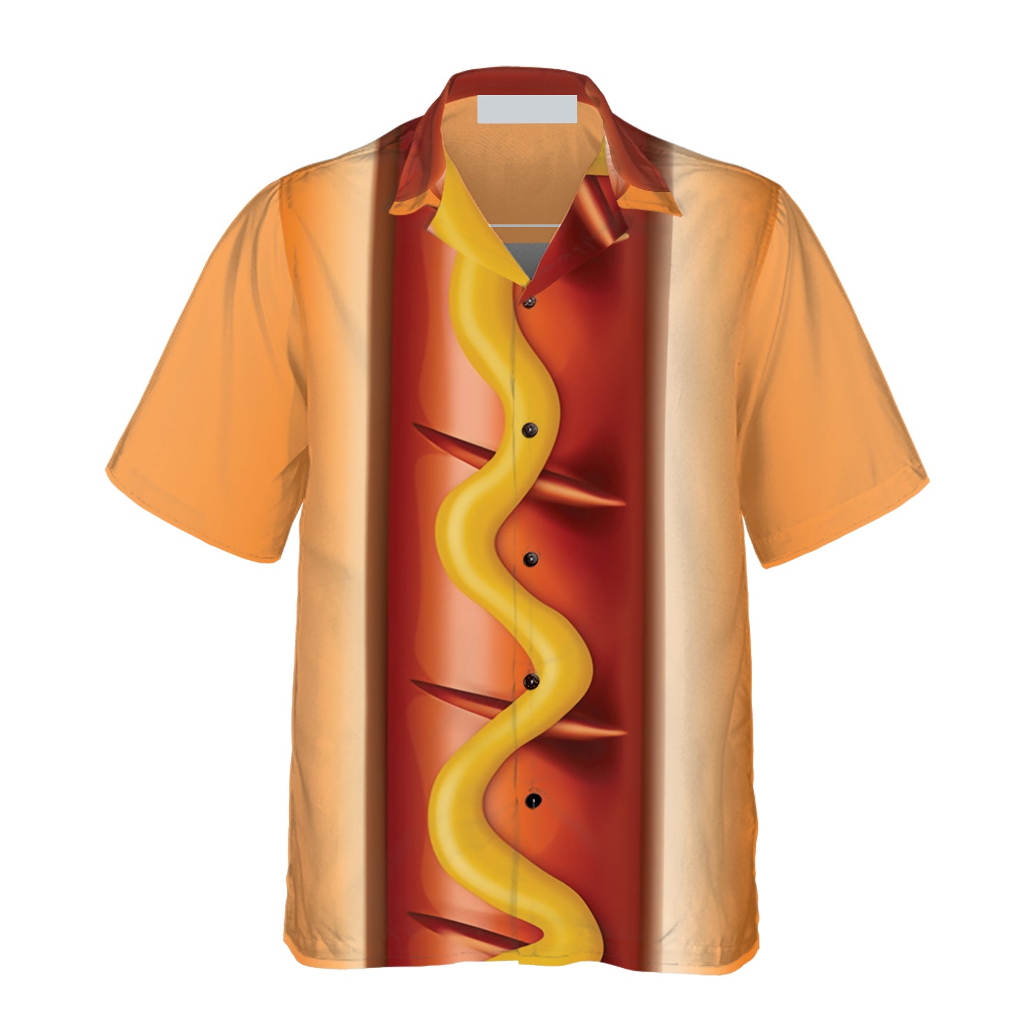 Funny Halloween Hotdog Don't Look For Love Hawaiian Shirt