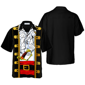 Funny Halloween Pirate Costume Hawaiian Shirt