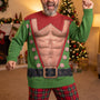 Funny_Santa_Elf_With_Big_Hairy_Belly_Ugly_Sweater_Party_Family_Coworkers_Personalized_Sweater_3
