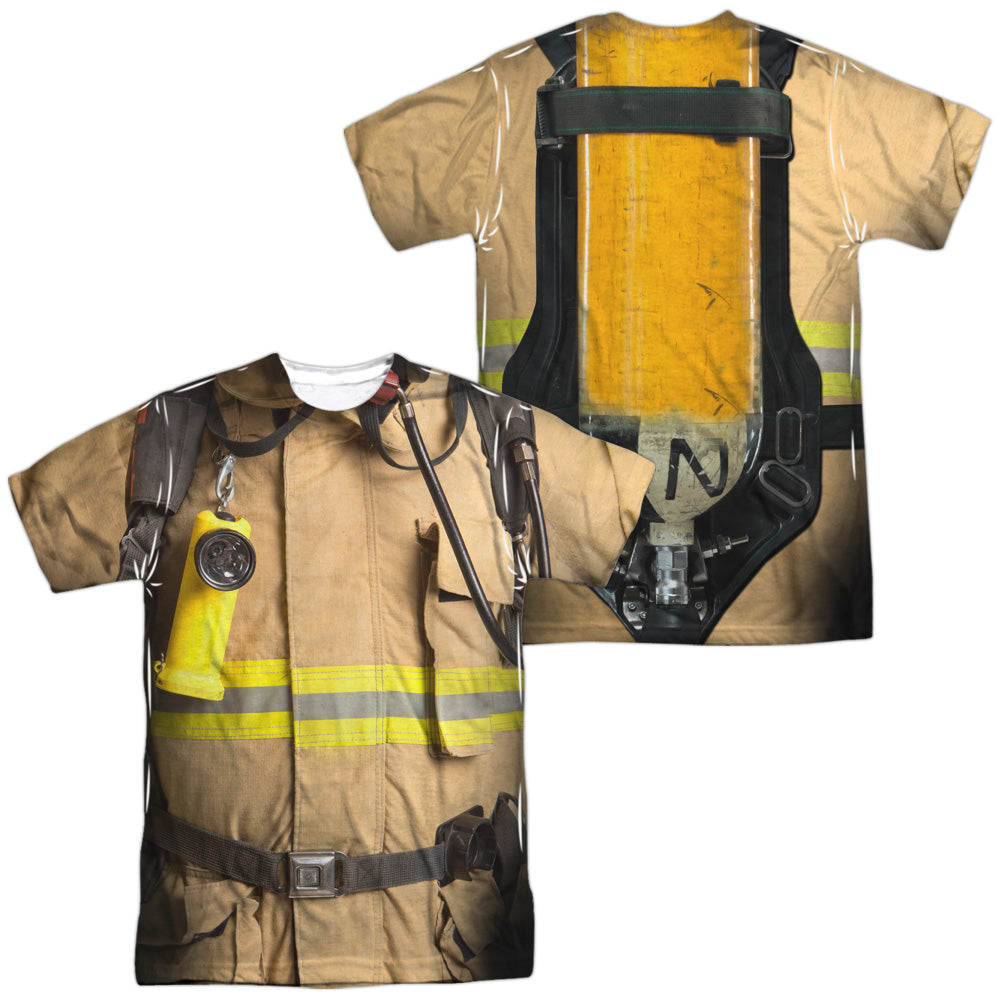 Halloween Firefighter Costume All Over Printed T-Shirt For Men