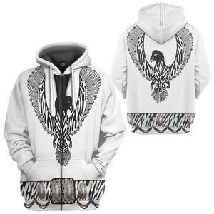 Costume 3D ELV PRL Black Phoenix Jumpsuit Hoodie