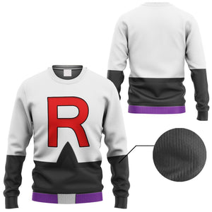 Pokemon Rocket Team Sweater For Men, Women