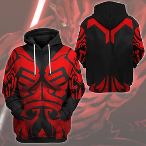 Star Wars Darth Maul Cosplay Hoodie For Men