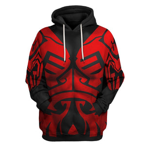 Star Wars Darth Maul Cosplay Hoodie For Men