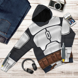 Star Wars Jango Fett Costume Hoodie For Men