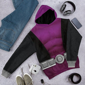 Teen Titan Beast Boy Cosplay Hoodie For Men