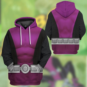 Teen Titan Beast Boy Cosplay Hoodie For Men