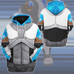 Teen Titan Cyborg Costume Cosplay Hoodie For Men And Women