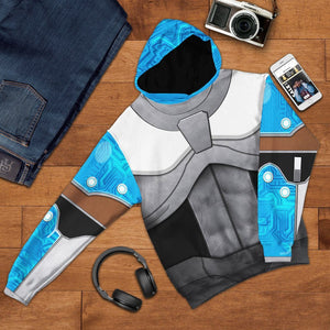 Teen Titan Cyborg Costume Cosplay Hoodie For Men And Women