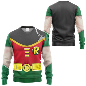 Teen Titan Robin Cosplay Sweater For Men & Women