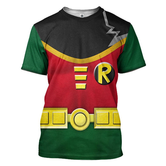 Gearhumans3DTeenTitanRobinCosplayCustomTshirtHoodieApparel_6294_7
