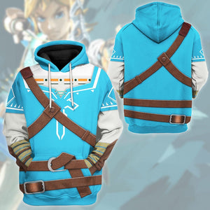 The Legend Of Zelda Link BOTW Costume Cosplay Hoodie For Men And Women