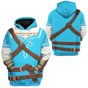 The Legend Of Zelda Link BOTW Costume Cosplay Hoodie For Men And Women