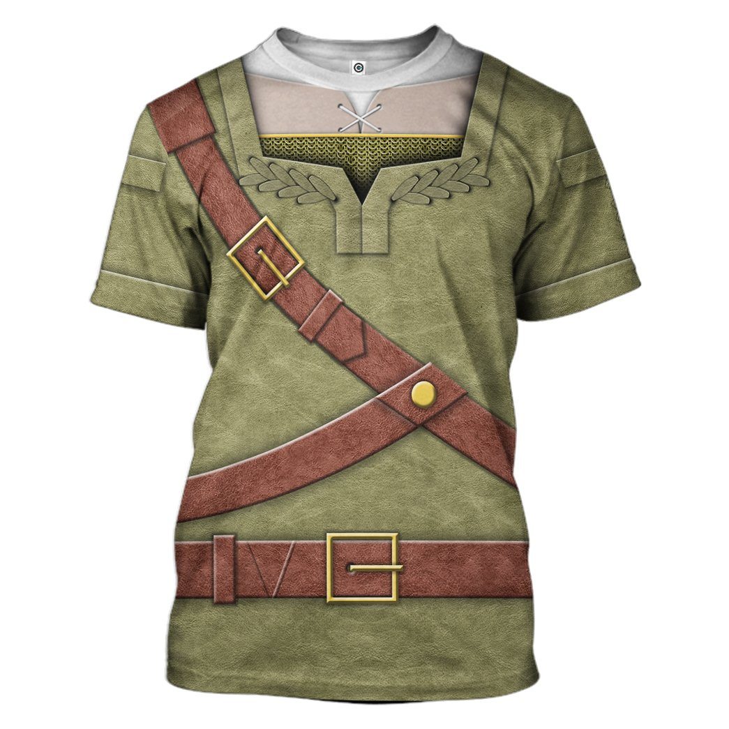 The Legend Of Zelda Link Cosplay T-Shirts For Men