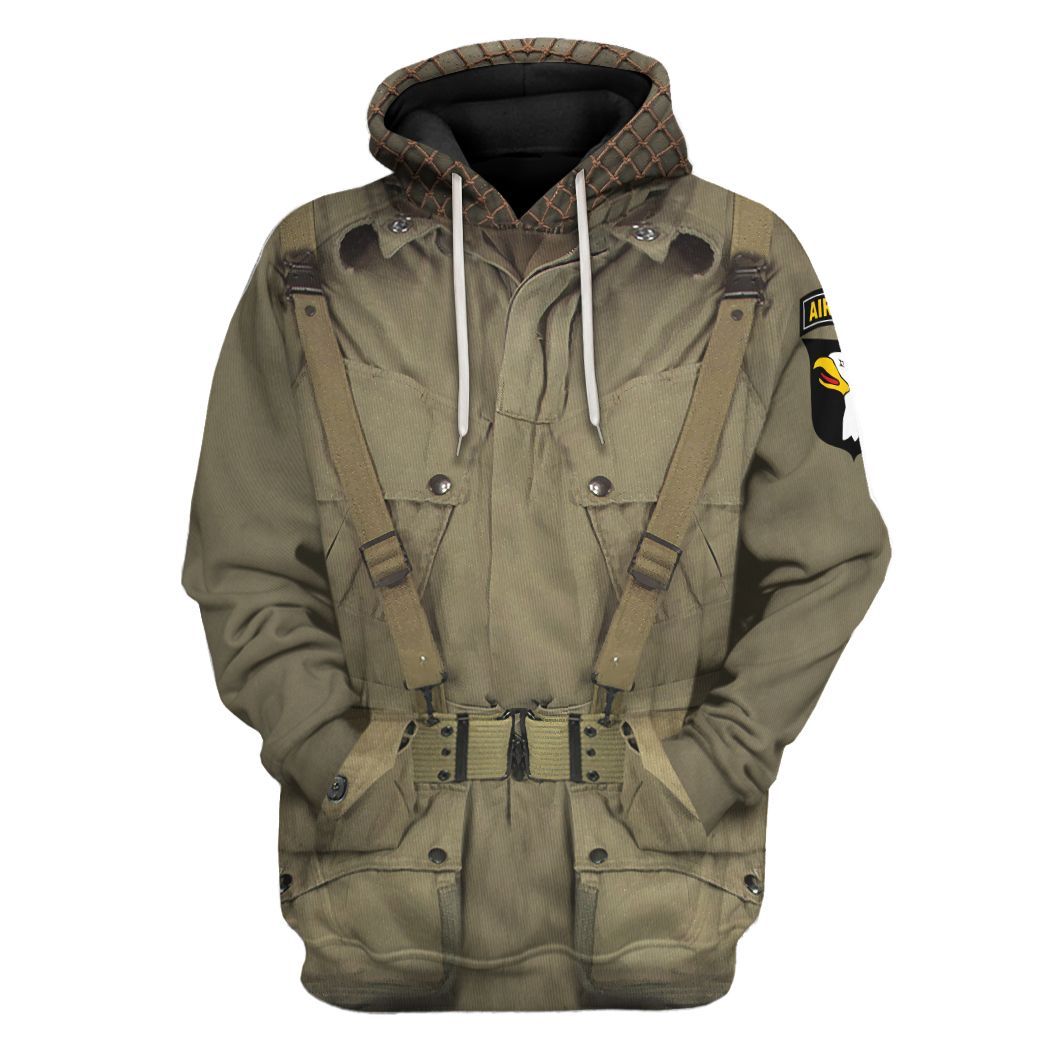 WW2 Paratroopers Hoodie For Men