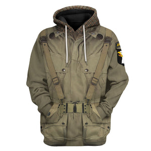 WW2 Paratroopers Hoodie For Men