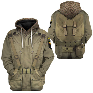 WW2 Paratroopers Hoodie For Men