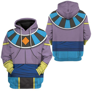 Beerus God Of Destruction Dragon Ball Costume Cosplay Hoodie