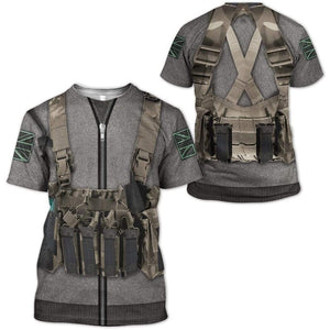 Cosplay Call Of Duty MW2 Simon Ghost Riley T-Shirts For Men