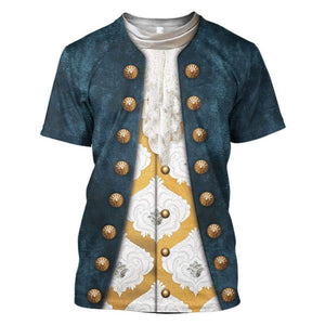 Cosplay Giacomo Casanova T-Shirts For Men