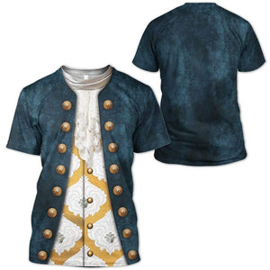 Cosplay Giacomo Casanova T-Shirts For Men