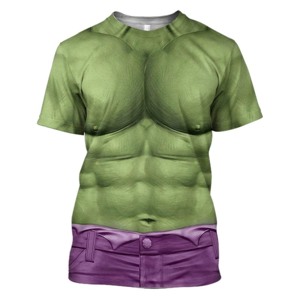 Cosplay Incredible Hulk - 3D TShirt