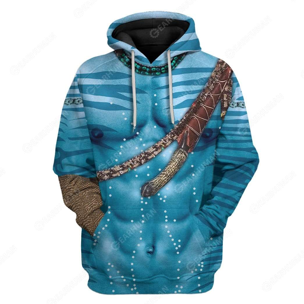 Avatar Costume Cosplay Hoodie For Men And Women