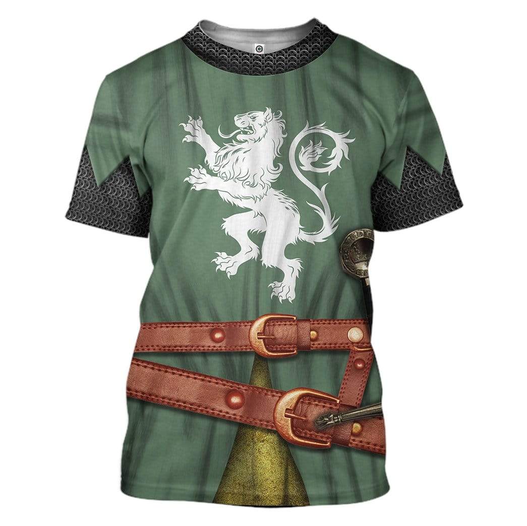 Medieval Knight T-Shirts For Men