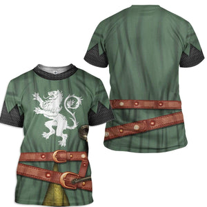 Medieval Knight T-Shirts For Men