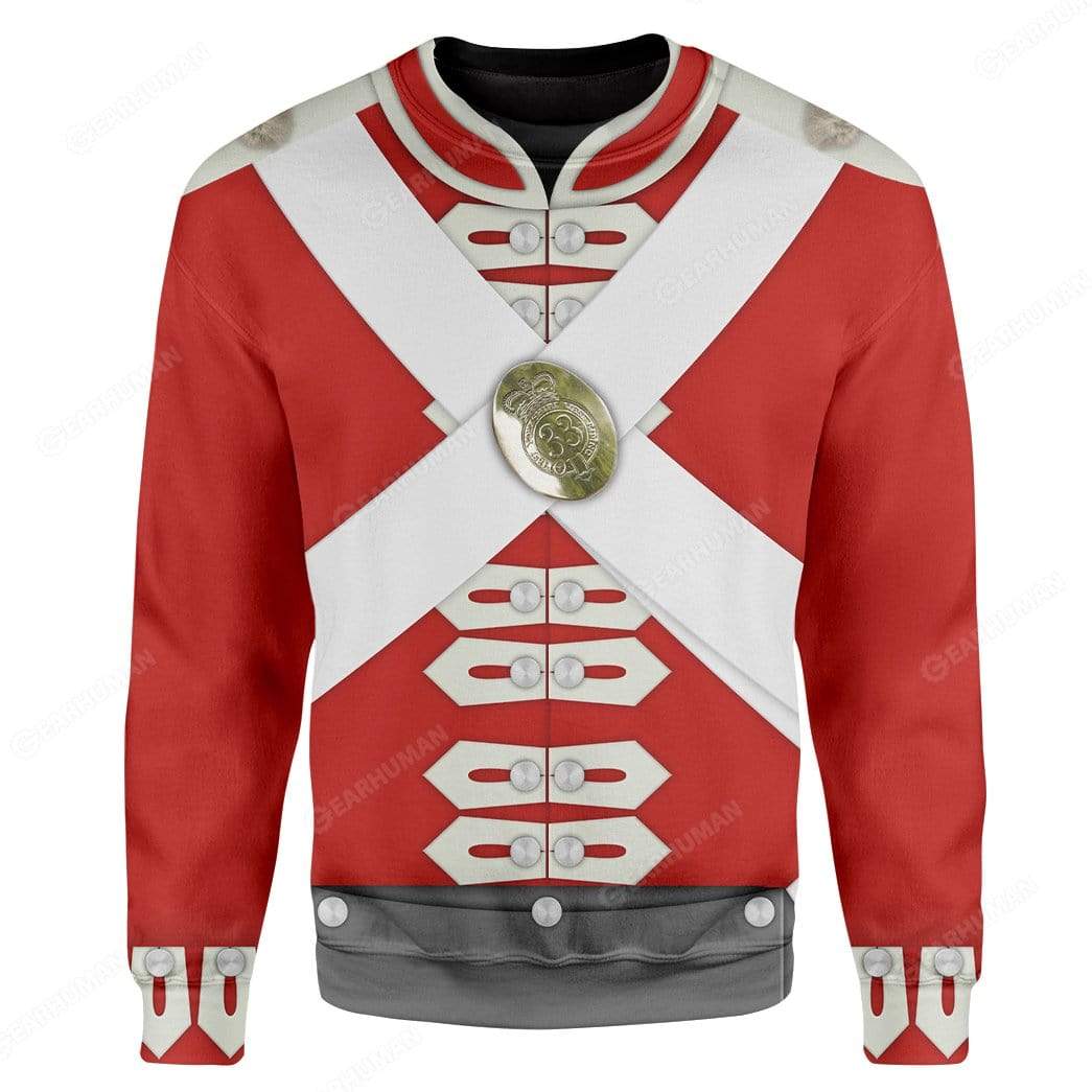 British Army Redcoats Apparel Sweater For Men