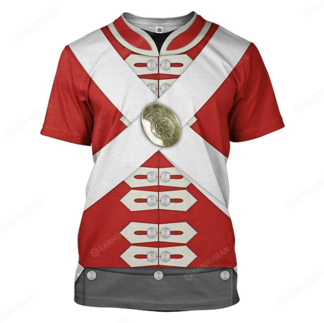 British Army Redcoats T-Shirts For Men