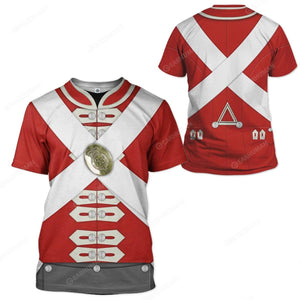 British Army Redcoats T-Shirts For Men