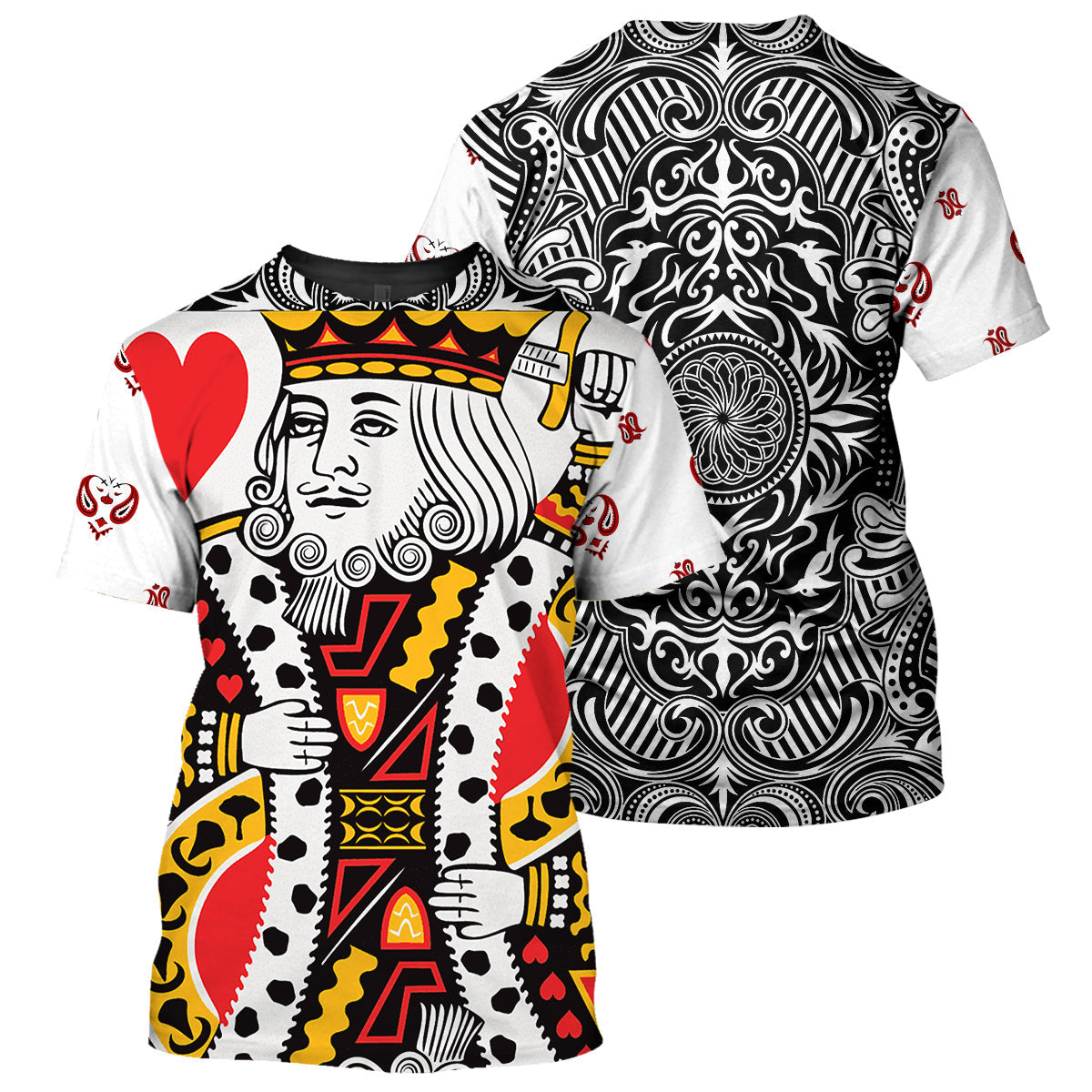 Costume Poker King Heart T-Shirt