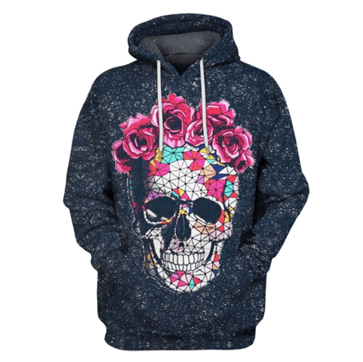 Skullcap Head Garland Hoodie