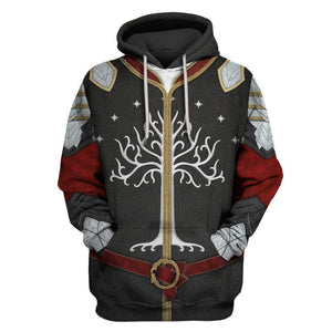 Tree of Gondor Hoodie For Men