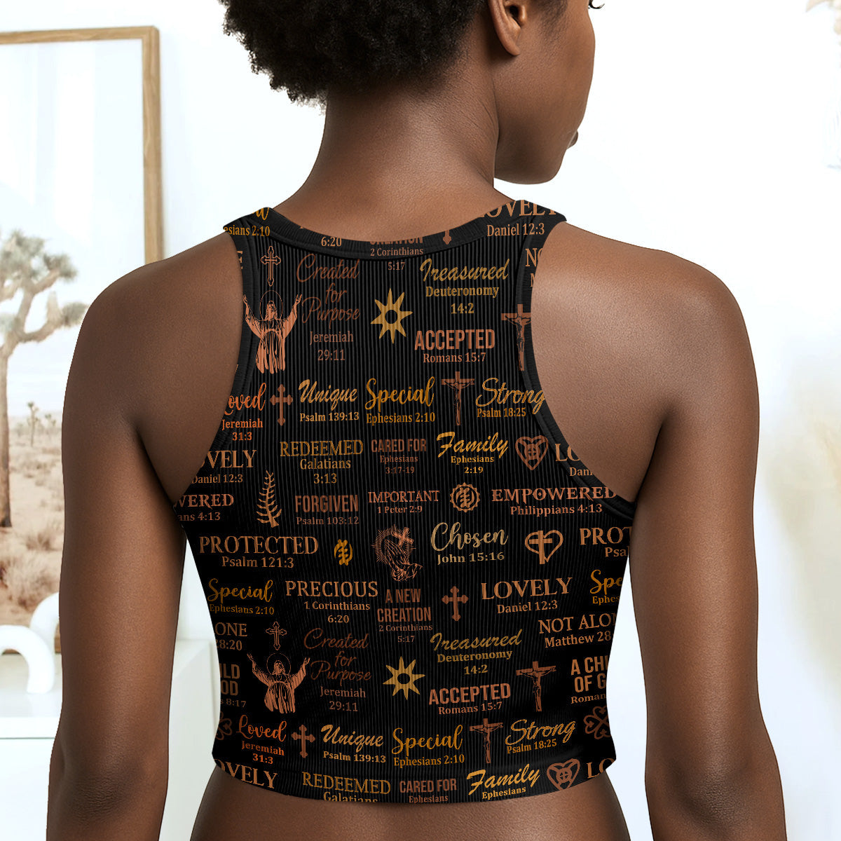 GodSaysIAm PersonalizedLeggings_CropTankTopHN02_6