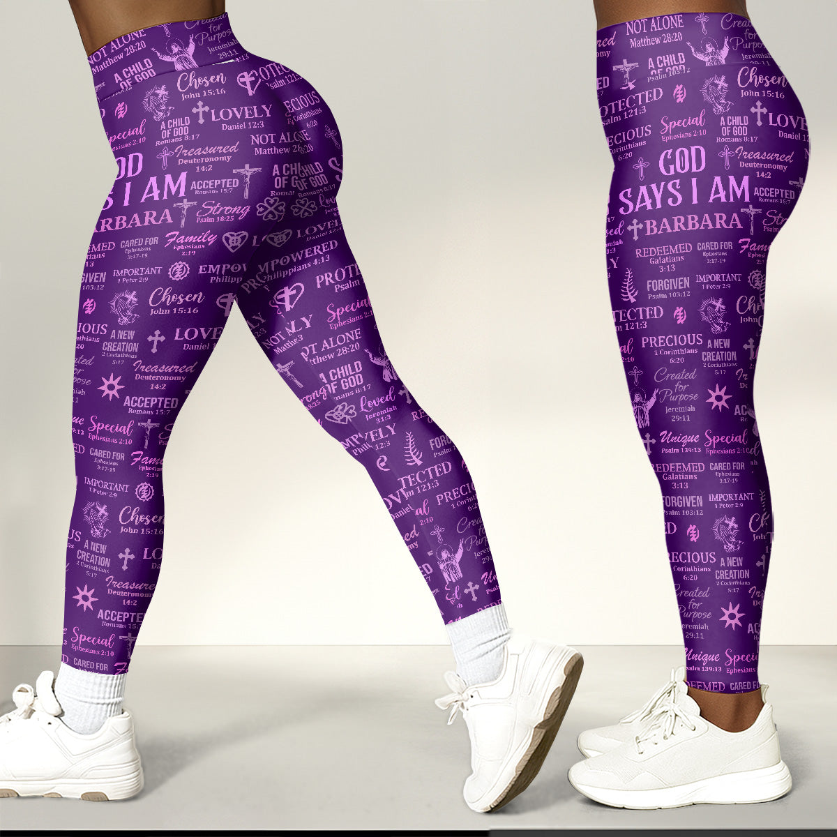 GodSaysIAm PersonalizedLeggings_CropTankTopHN02_7