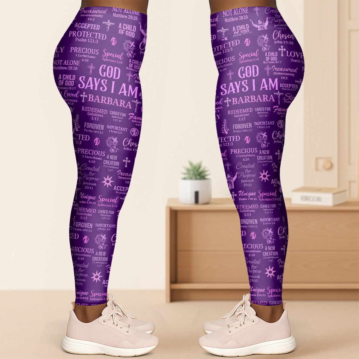 GodSaysIAm PersonalizedLeggings_CropTankTopHN02_8