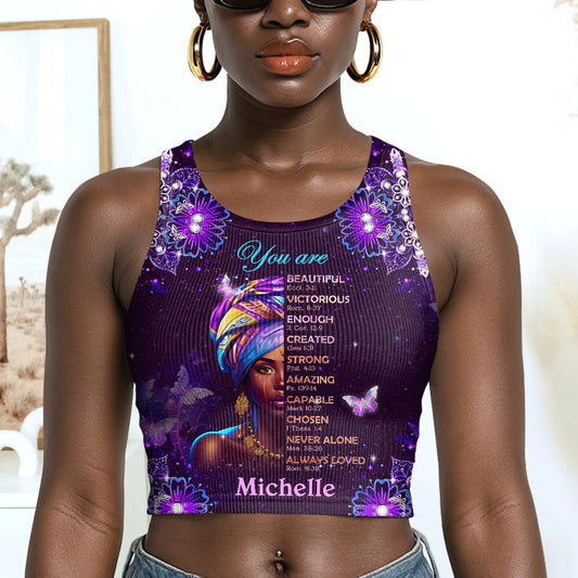 GodSaysYouAre PersonalizedLeggings_CropTankTopHN02_1