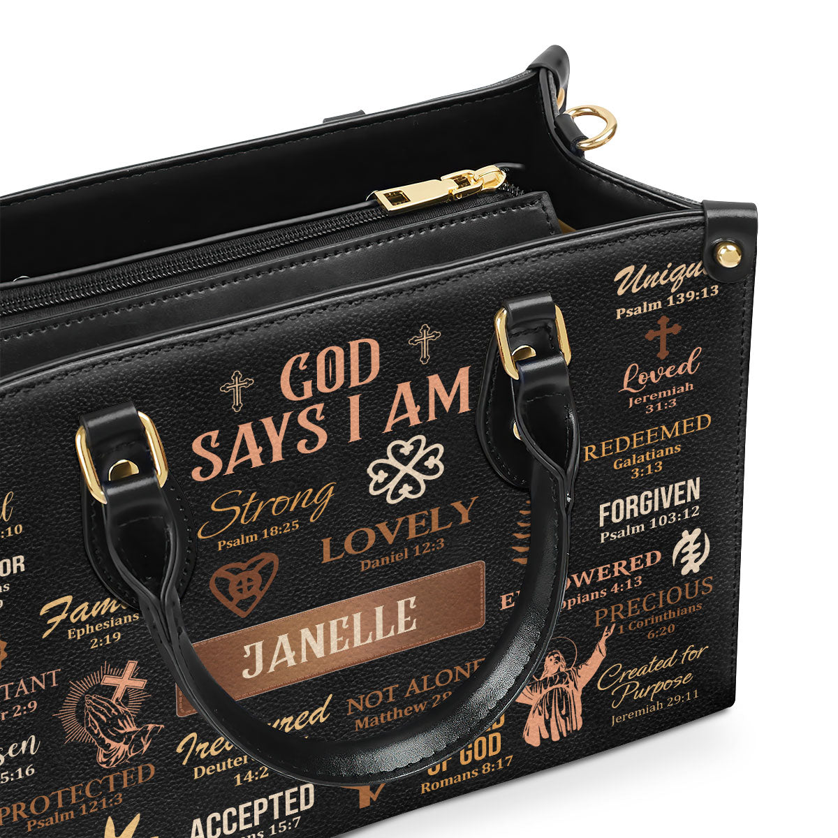God_Says_I_Am_ _Personalized_Leather_Handbag_HN02_3