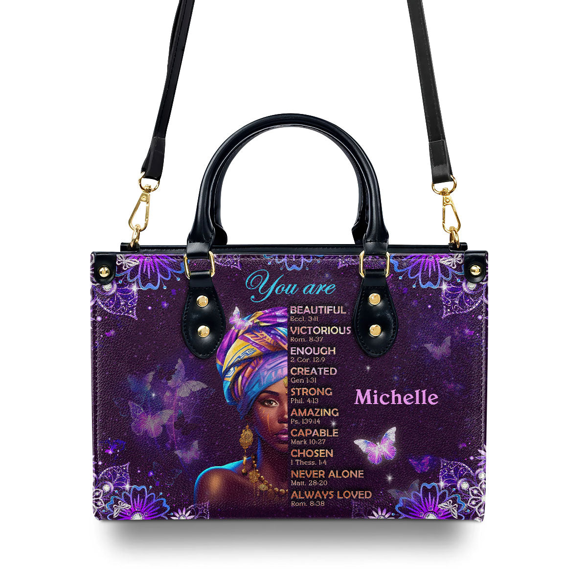 God_Says_You_Are_ _Personalized_Leather_Handbag_HN02_4