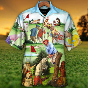 Golf It Takes A Lot Of Balls To Golf The Way I Do - Hawaiian Shirt