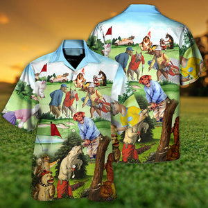 Golf It Takes A Lot Of Balls To Golf The Way I Do - Hawaiian Shirt